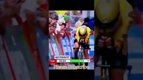 La Vuelta Stage 10 individual time trial. Roglic finishes 2nd