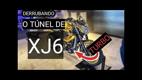 DERRUBANDO O TÚNEL DE XJ6 TURBO! 😎