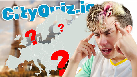 Trying To GUESS European Cities | Jack Plays CityQuiz.io