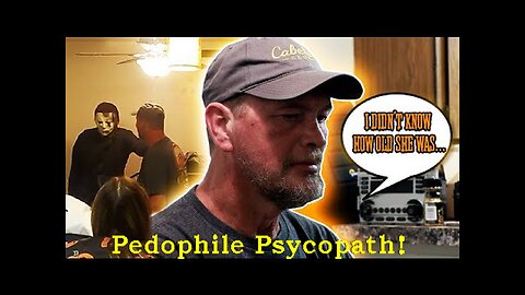 Pedophile Psycopath Drives 5 Hours to Sting House and Meets Michael Myers! [14.10.2023]