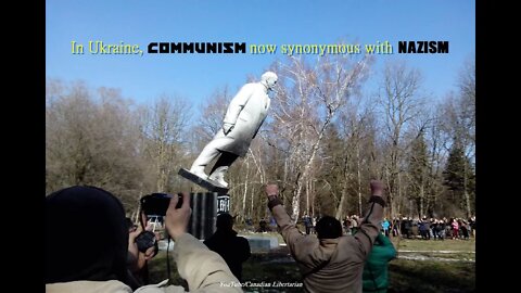In Ukraine, Communism now synonymous with Nazism