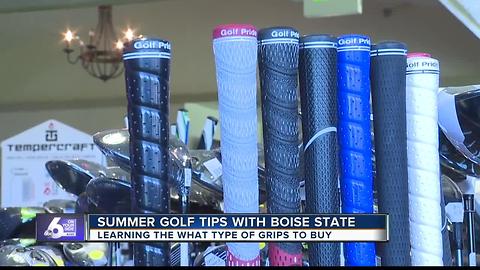 Summer Golf Tip #3 Grips with Broncos Dan Potter