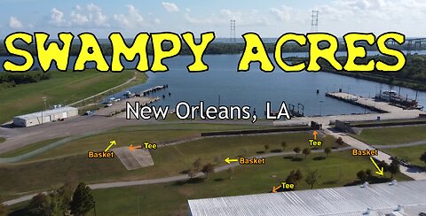 Swampy Acres Disc Golf Drone Flythrough