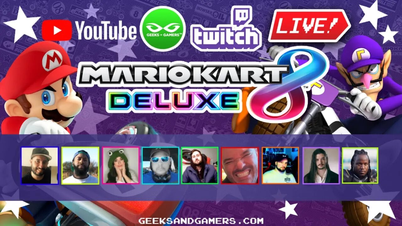 Sunday Night Mario Kart Wars - This Stream Slaps Better Than Will Smith