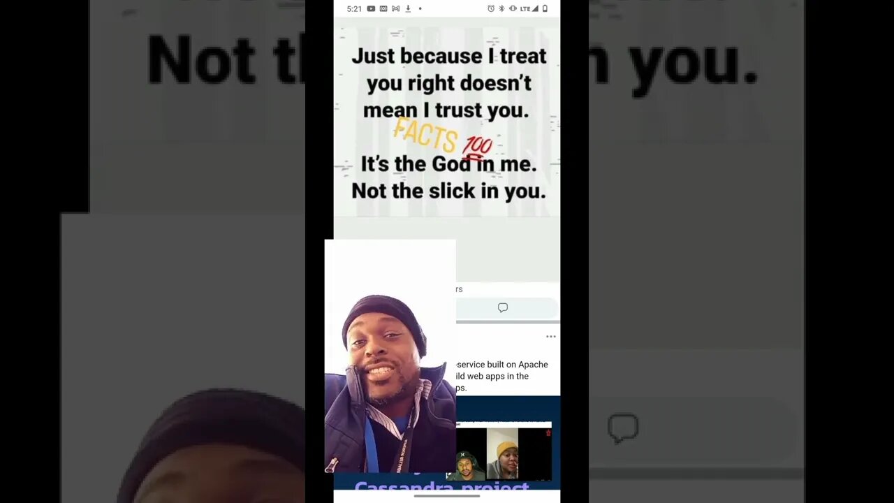 Just because I treat you good doesn't mean I believe your lies