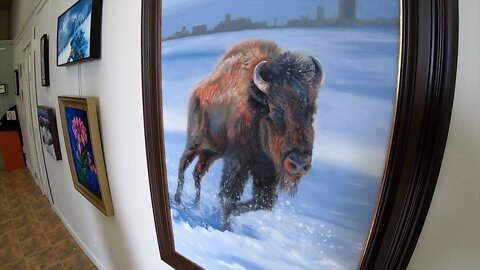 The Buffaloes are coming back to River Art Gallery in North Tonawanda