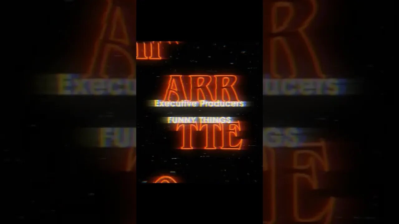 Backrooms TV -extremely bizarre tv series intro caught on film – Harry Potter/Stranger Things (2022)