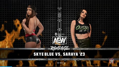 AEW Rampage Saraya vs Skye Blue