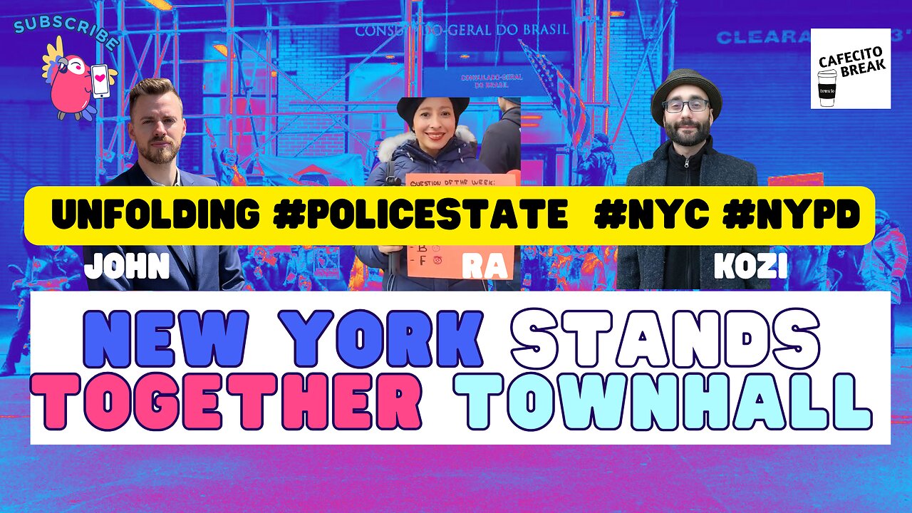Unfolding Police State - with Former NYPD John D. Macari, Eric Dym, Sal Greco Townhall X Space