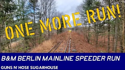 Last Last Ride over the ex-B&M Berlin Mainline