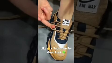 Creative Shoe Lacing