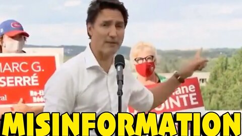 Trudeau's MISINFORMATION CAMPAIGN