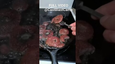 How To Cook Deer Heart Part 2! #shorts #youtubeshorts #hunting #cooking #deer #unintentionalasmr