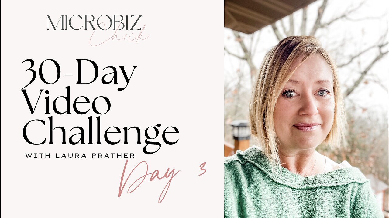 30-Day Video Challenge, Day 3: Holding On To My Vision