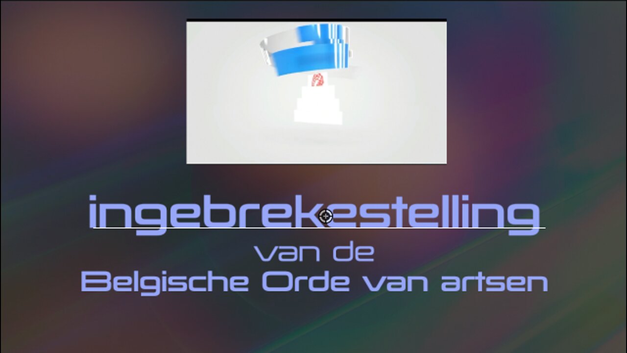 Ingebrekestelling van de ORDE DER GENEESHEREN - Frans/ Nederl.ot - Open Vizier