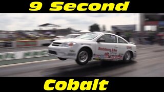 9 Second Stock Eliminator Cobalt Wheelstand JEGS SPEEDWeek