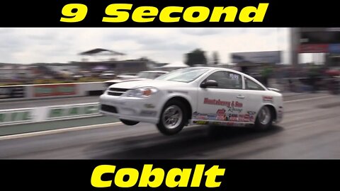 9 Second Stock Eliminator Cobalt Wheelstand JEGS SPEEDWeek