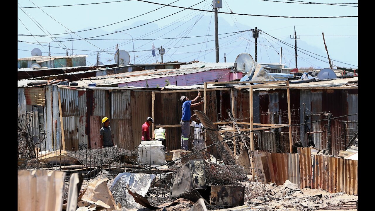 Hundreds of Taiwan Informal settlement in Site C are rebuilding their shacks