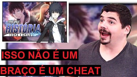 REACT Tudo sobre Touma Kamijou - The Imagine Breaker Toaru Series - MELHOR DO MUNDO