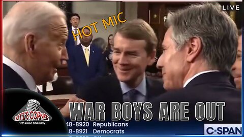 Biden & Dems Push For More Warfare in Hot Mic Moment