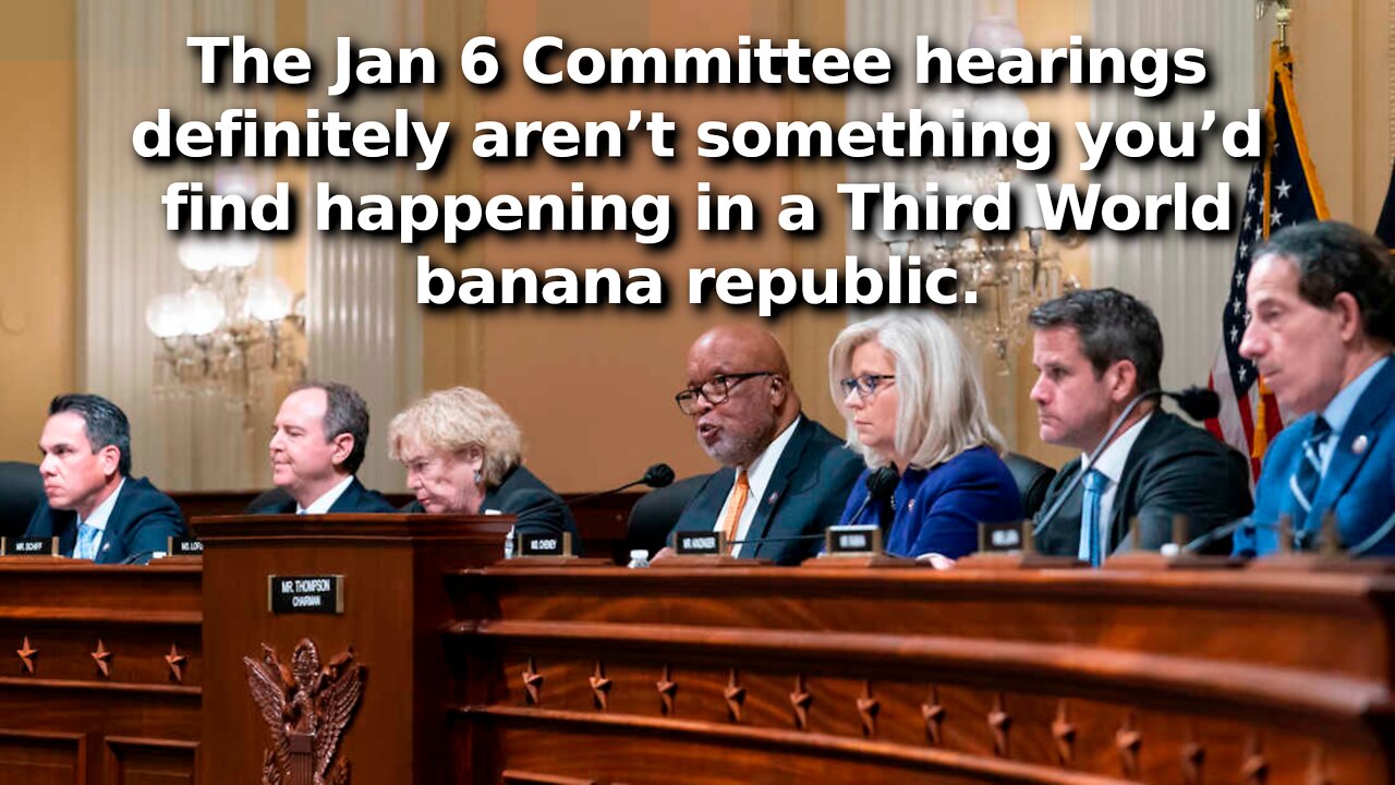 According to Media it is Trump’s and Republicans’ fault Jan 6 Hearings are a Partisan Witch Hunt 🤡🌎