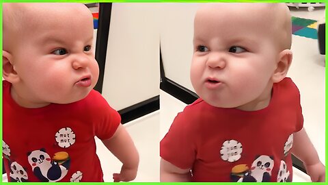 "Adorable Baby Moments: Laugh-Out-Loud Funny Clips!"