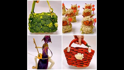 **This Food Art is Next Level! 😲🍽️**