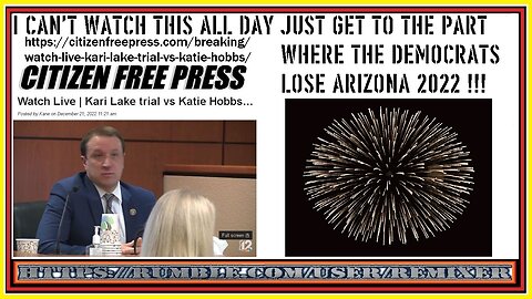 Arizona Voter Integrity Trial 2022