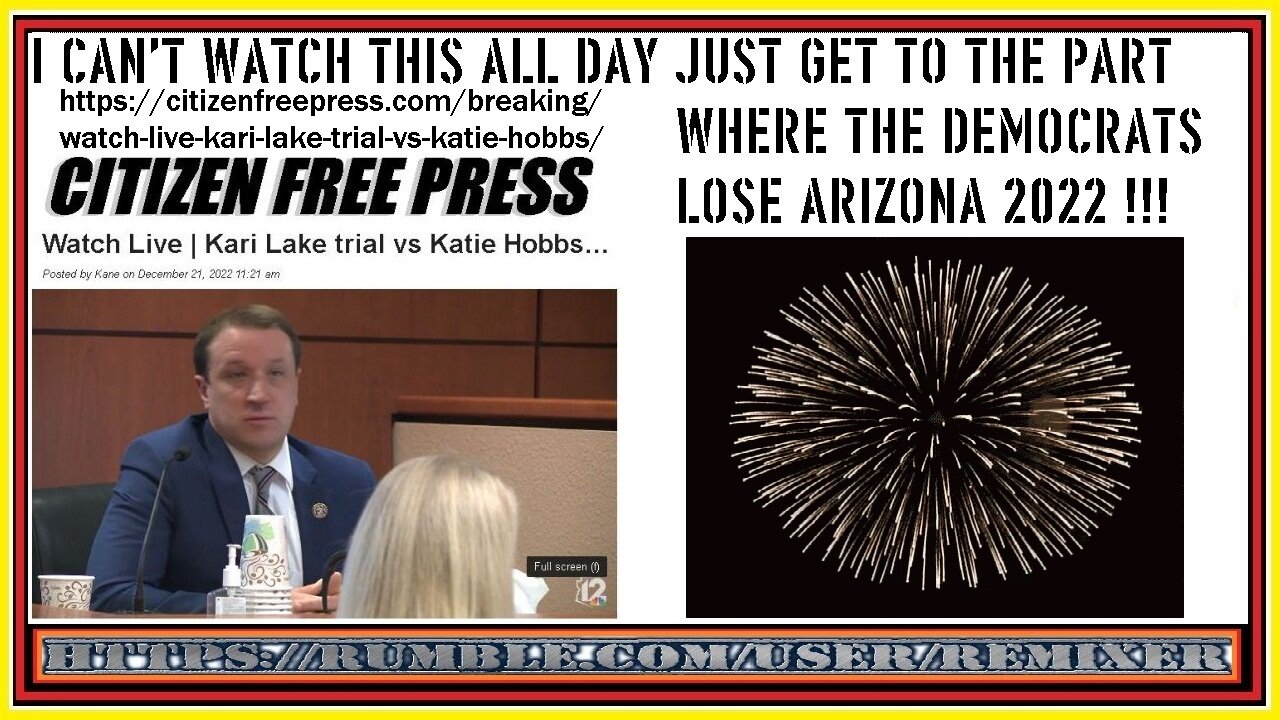 Arizona Voter Integrity Trial 2022