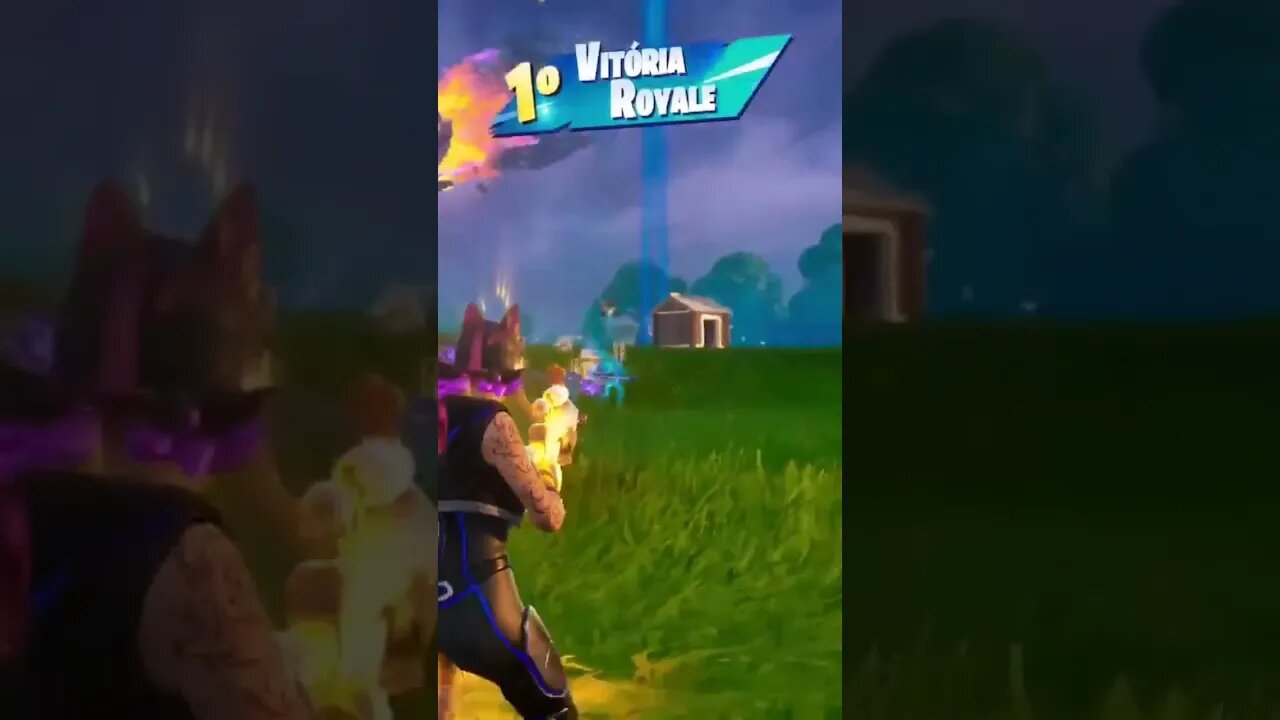 Vagabundo desatento = Vitória Royale! #fortnite #shorts