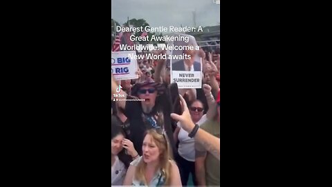 Trump saves the world