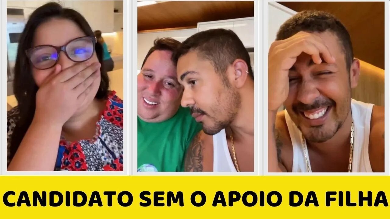 Carlinhos Maia Mostra TRETA do Candidato INHAME | A Própria Filha não Vota no PAI