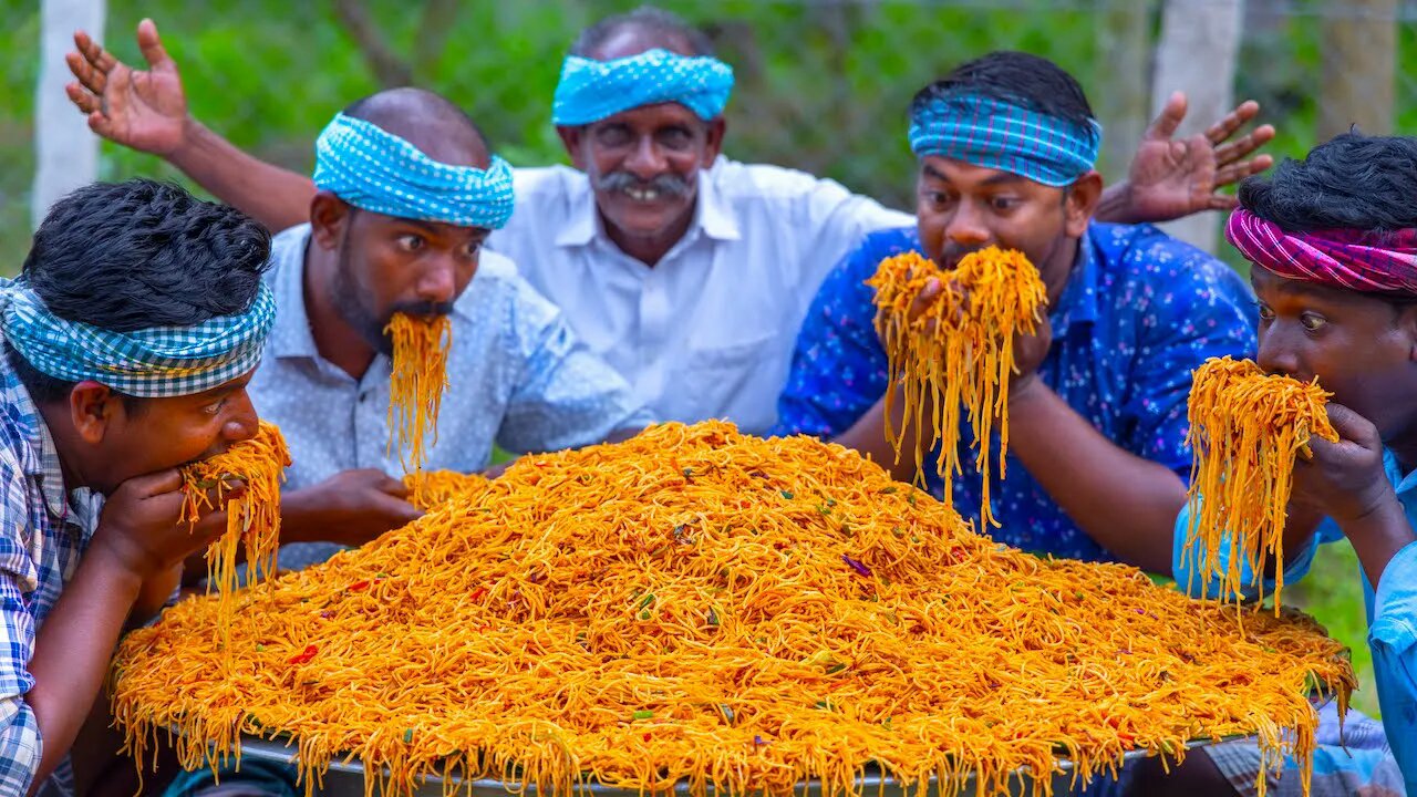 NOODLES | CHINESE STYLE NOODLES MADE BY INDIAN VILLAGERS | COOK | HEALTH| FOOD