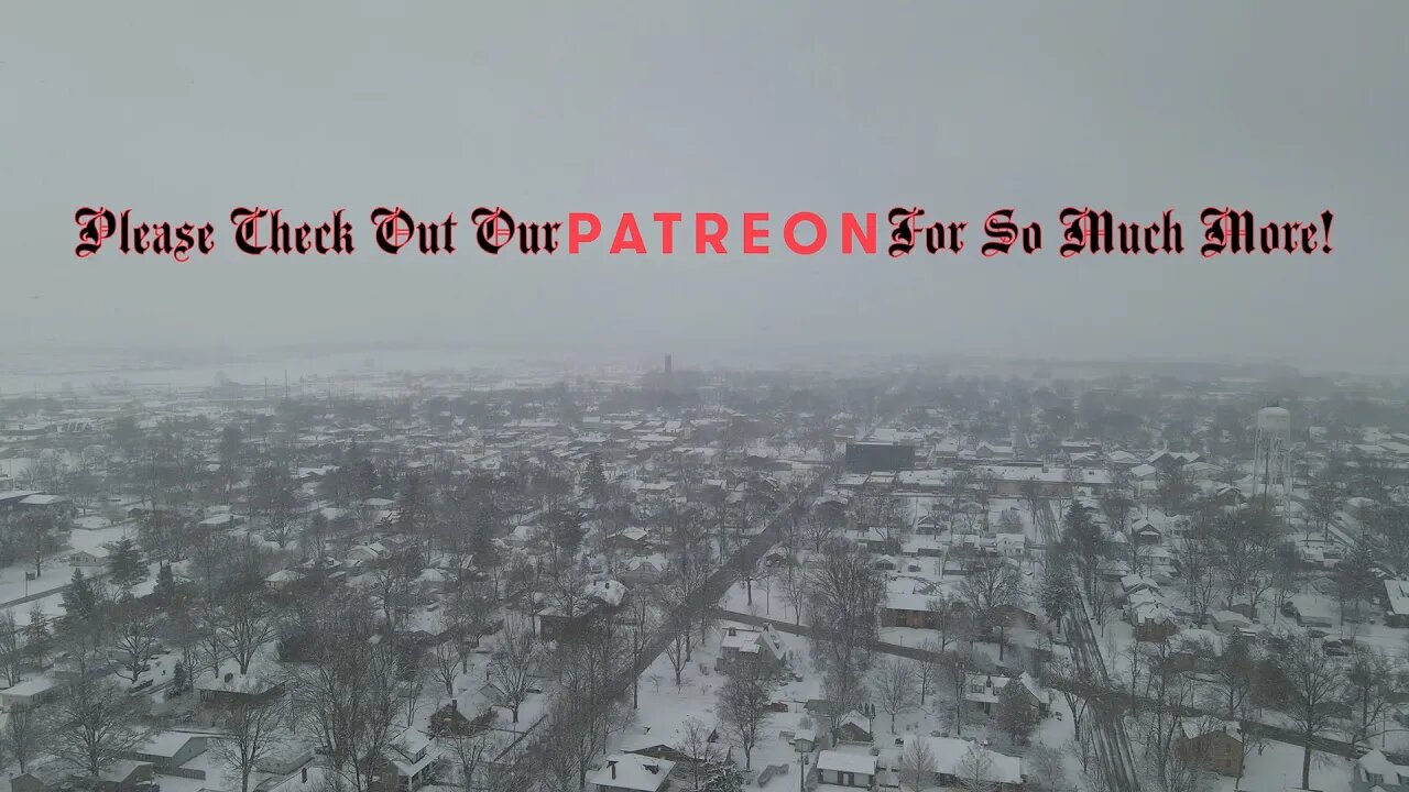 The Watchman News - Snow! DJI Mavic Air 2 Finally Snow In The Midwest