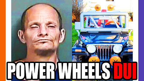 Serial Drunk Driver Gets A DUI On A Power Wheels