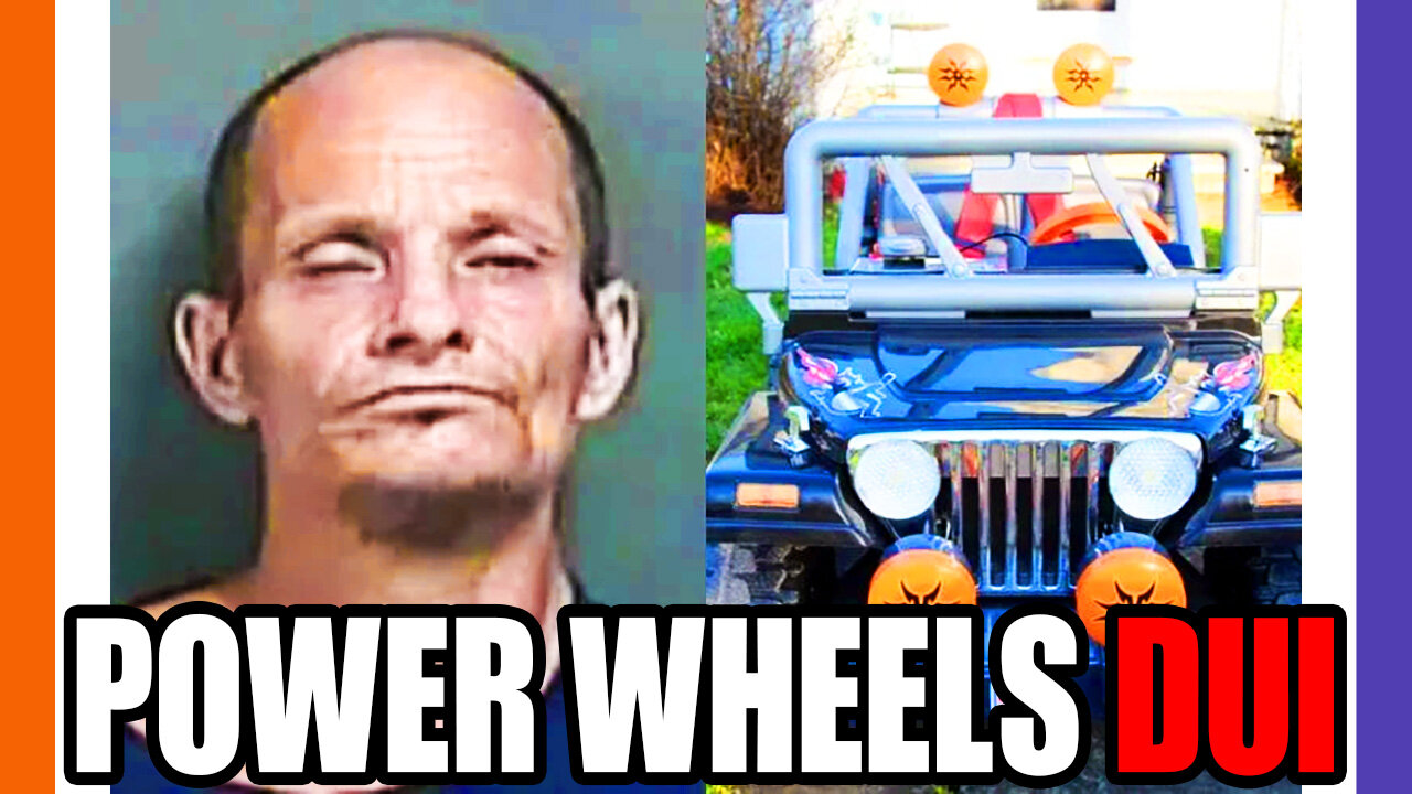 Serial Drunk Driver Gets A DUI On A Power Wheels