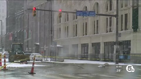 No parking on St. Clair Avenue and Ontario Street due to a water main break