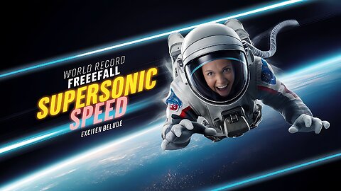 I Jumped from Space! World Record Supersonic Freefall at 843 MPH