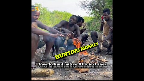 how to hunt native African tribes