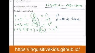 Math Olympiad for Middle School | 2010 | Division M | Contest 2 | MOEMS | 2E