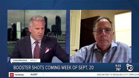 COVID-19 Booster shots coming in September