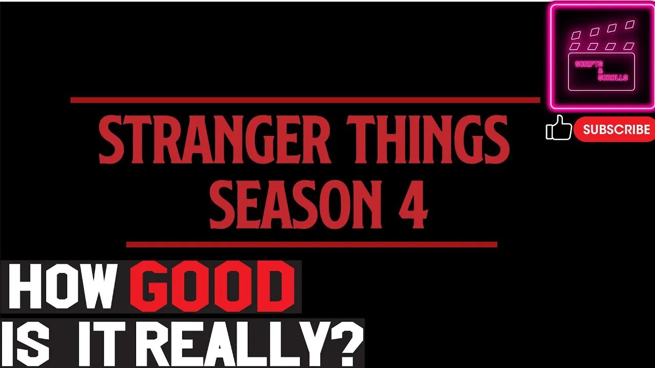 How Good Is It Really │ Stranger Things S4 E1