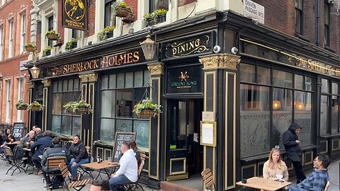 The Sherlock Holmes pub in London