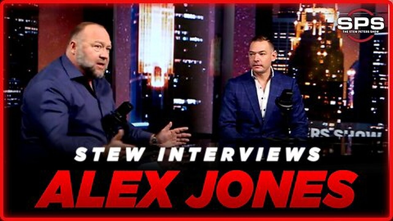 ROUND 2: Stew Interviews Alex Jones One On One: Info War For America's Soul RAGES