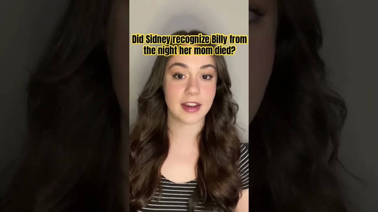 Check out the full theory! #scream #scream1996 #sidneyprescott #billyloomis #ghostface