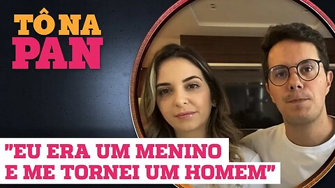 DEIVE LEONARDO E PAULINHA FALAM SOBRE RELACIONAMENTO | TÔ NA PAN