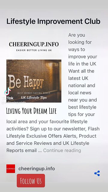 Living Your Dream Life