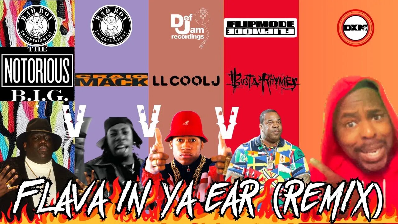 Verse Verzuz : Flava In Ya Ear Remix : The Notorious B.i.g. vs Rampage vs LL Cool J vs Busta Rhymes