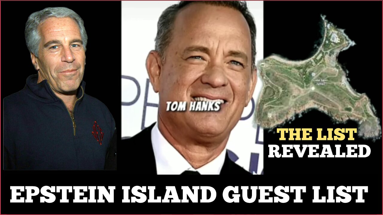 "THE 'JEFFREY EPSTEIN' ISLAND CELEBRITY GUEST LIST REVEALED"