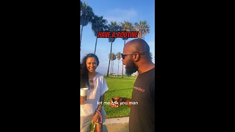 Have A Routine #dayodman #routines #actions #eeyayyahh #motivation